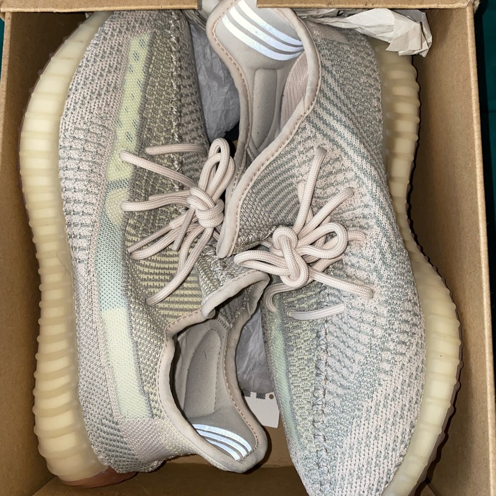 Authentic Yeezy Boost 350 V2 Citrin Non-Reflective